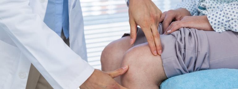 How is Fluid on the Knee Diagnosed